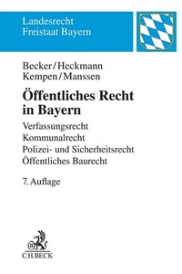 Abbildung von: Öffentliches Recht in Bayern - C.H.BECK