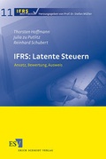 Cover: IFRS: Latente Steuern - Erich Schmidt Verlag