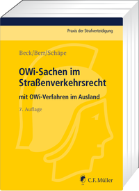 Abbildung von: OWi-Sachen im Straßenverkehrsrecht - C.F. Müller