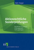 Abbildung von: Aktienrechtliche Sonderprüfungen - Erich Schmidt Verlag