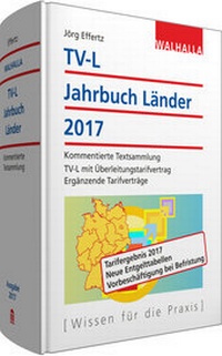 Abbildung von: TV-L Jahrbuch Länder 2017 - Walhalla