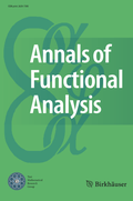 Cover: Annals of Functional Analysis - Springer