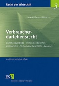 Cover: Verbraucherdarlehensrecht - Erich Schmidt Verlag