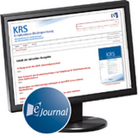 Abbildung von: KRS - Krankenhaus-Rechtsprechung  - Erich Schmidt Verlag