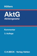 Abbildung von: Aktiengesetz: AktG - Vahlen