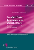 Cover: Standortfaktor Tourismus und Wissenschaft - Erich Schmidt Verlag