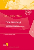 Cover: Finanzierung - Erich Schmidt Verlag