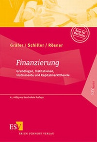 Enlarge image Cover: Finanzierung - Erich Schmidt Verlag