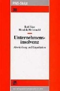 Cover: Unternehmensinsolvenz - RWS