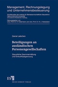 Cover: Beteiligungen an ausl&auml;ndischen Personengesellschaften - Erich Schmidt Verlag
