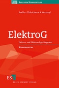 Abbildung von: ElektroG - Erich Schmidt Verlag