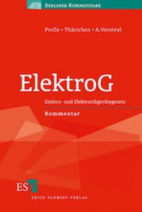 Abbildung von: ElektroG - Erich Schmidt Verlag