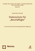 Cover: Datenschutz f&uuml;r "Besch&auml;ftigte" - Nomos