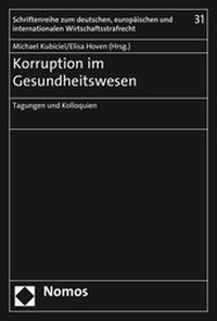 Abbildung von: Korruption im Gesundheitswesen - Nomos