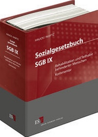 Abbildung von: Sozialgesetzbuch (SGB) IX: Rehabilitation und Teilhabe behinderter Menschen - Grundwerk ohne Fortsetzungsbezug - Erich Schmidt Verlag