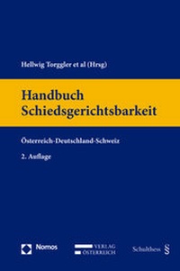 Abbildung von: Handbuch Schiedsgerichtsbarkeit - Nomos
