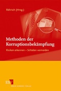 Cover: Methoden der Korruptionsbek&auml;mpfung - Erich Schmidt Verlag