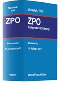 Abbildung von: Zivilprozessordnung: ZPO - Vahlen