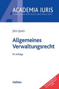 Abbildung von: Allgemeines Verwaltungsrecht - Vahlen