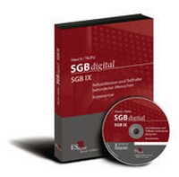 Abbildung von: Sozialgesetzbuch (SGB) IX: Rehabilitation und Teilhabe behinderter Menschen - Abonnementbezug - Erich Schmidt Verlag