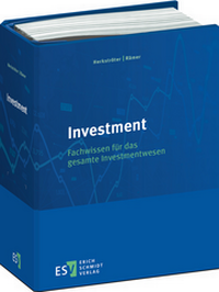 Abbildung von: Investment - Grundwerk ohne Fortsetzungsbezug - Erich Schmidt Verlag