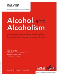 Abbildung von: Alcohol and Alcoholism - Oxford University Press