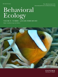 Abbildung von: Behavioral Ecology - Oxford University Press