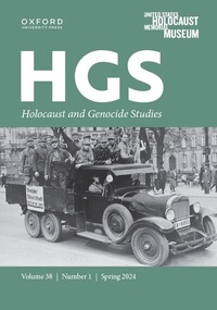 Bild: Holocaust and Genocide Studies - Oxford University Press