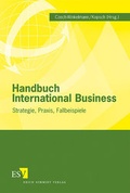 Cover: Handbuch International Business - Erich Schmidt Verlag