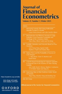 Abbildung von: Journal of Financial Econometrics - Oxford University Press