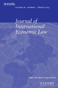 Bild: Journal of International Economic Law - Oxford University Press