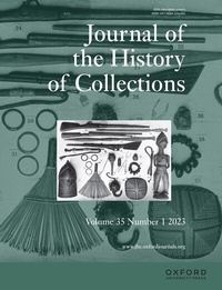 Abbildung von: Journal of the History of Collections - Oxford University Press