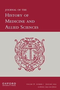 Abbildung von: Journal of the History of Medicine and Allied Sciences - Oxford University Press