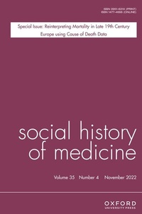 Abbildung von: Social History of Medicine - Oxford University Press