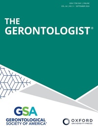 Abbildung von: The Gerontologist - Oxford University Press