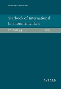 Abbildung von: Yearbook of International Environmental Law - Oxford University Press