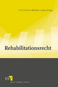 Abbildung von: Rehabilitationsrecht - Erich Schmidt Verlag