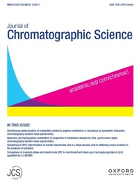 Abbildung von: Journal of Chromatographic Science - Oxford University Press