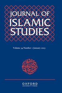 Abbildung von: Journal of Islamic Studies - Oxford University Press
