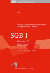 Abbildung von: Berliner Kommentar zum Sozialrecht - Erich Schmidt Verlag