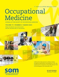 Abbildung von: Occupational Medicine - Oxford University Press