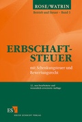 Cover: Erbschaftsteuer - Erich Schmidt Verlag