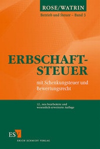 Enlarge image Cover: Erbschaftsteuer - Erich Schmidt Verlag