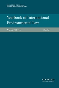 Abbildung von: Yearbook of International Environmental Law - Oxford University Press