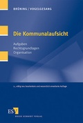 Cover: Die Kommunalaufsicht - Erich Schmidt Verlag
