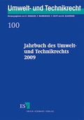 Abbildung von: Jahrbuch des Umwelt- und Technikrechts 2009 - Erich Schmidt Verlag