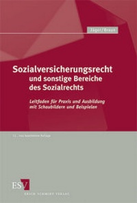 Abbildung von: Sozialversicherungsrecht und sonstige Bereiche des Sozialrechts - Erich Schmidt Verlag