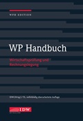Cover: WP Handbuch mit Online-Ausgabe - IDW