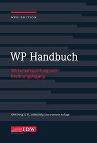 Bild vergrößern Bild: WP Handbuch mit Online-Ausgabe - IDW
