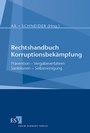 Cover: Rechtshandbuch Korruptionsbekämpfung - Erich Schmidt Verlag